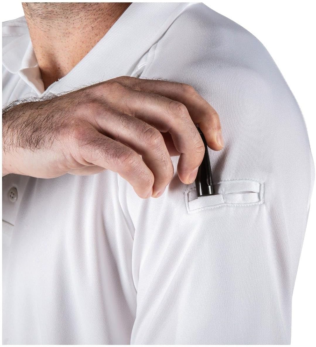 5.11 Tactical Men's Performance Short Sleeve Polo, 100% Polyester, Moisture Wicking, Style 71049