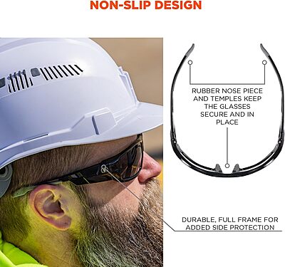 ERGODYNE Skullerz Odin Polarized Safety Sunglasses