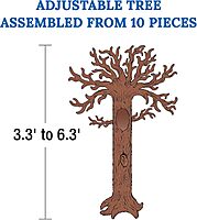 Carson Dellosa 64 pc Tree Bulletin Board Set, Tree Wall Decor and Leaf Cutouts for Classroom Decor
