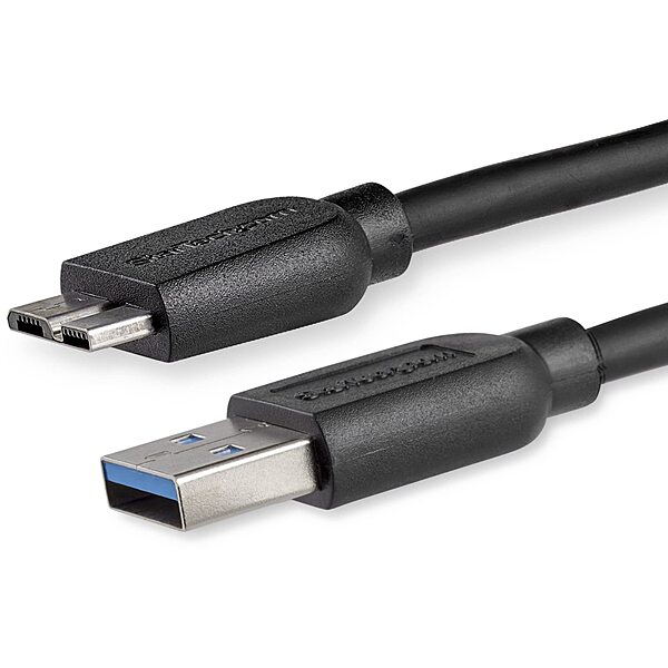 StarTech.com Slim SuperSpeed USB 3.0 A to Micro B Cable