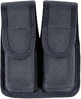 BLACKHAWK Molded Black CORDURA Double Mag Pouch - Single Row