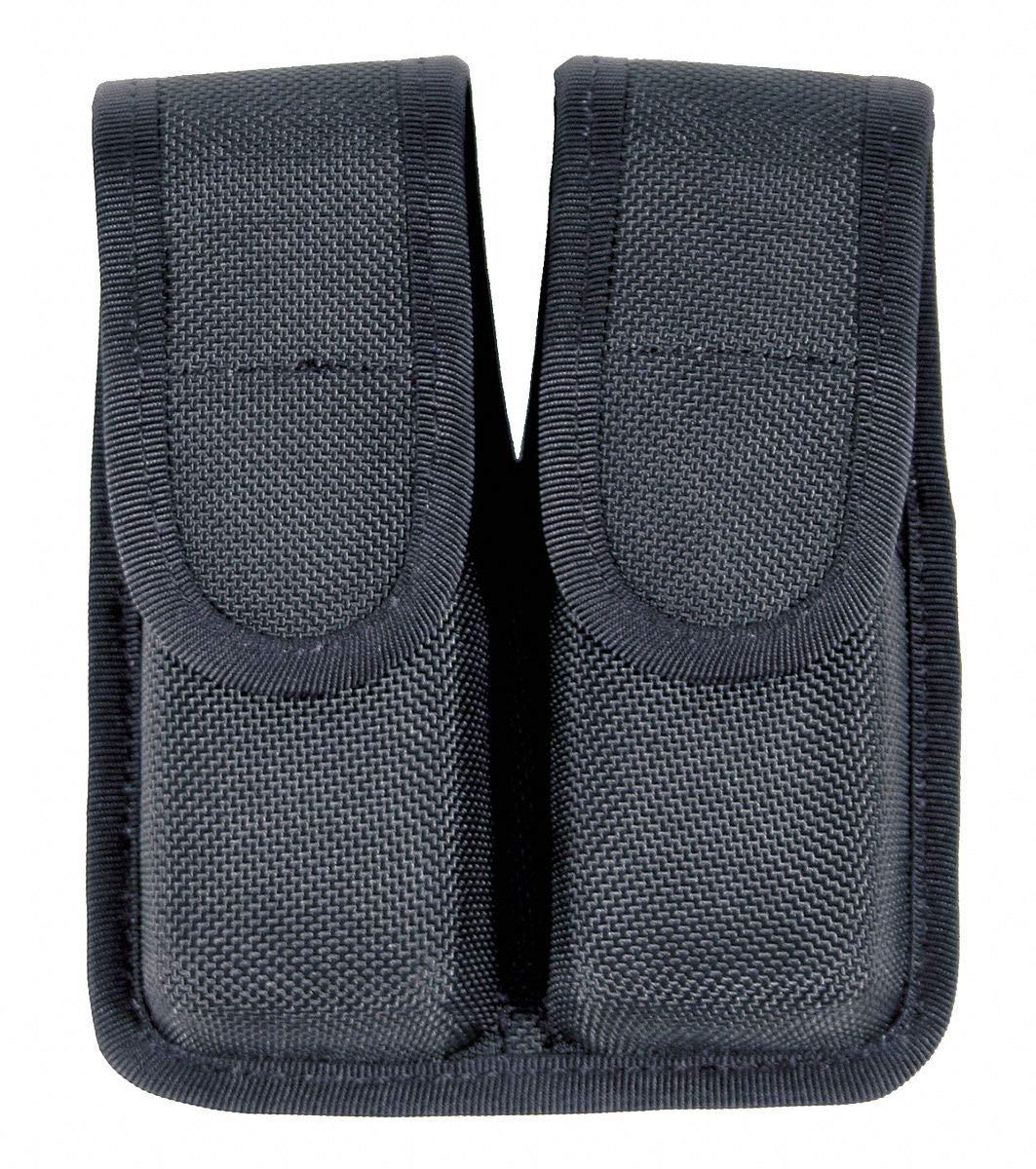 BLACKHAWK Molded Black CORDURA Double Mag Pouch - Single Row