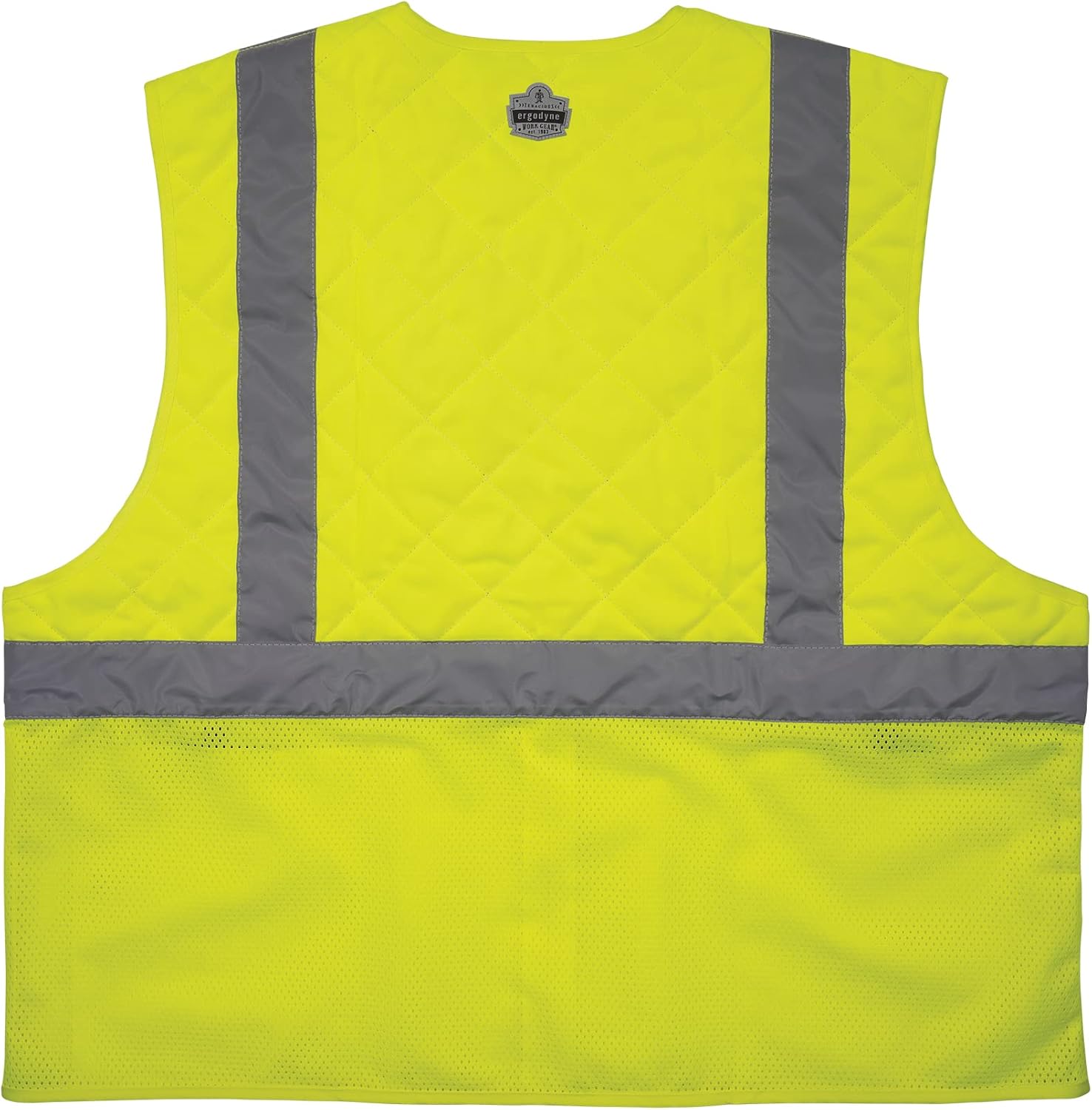 ERGODYNE Chill-Its 6668 Hi-Vis Safety Cooling Vest - Type R Class 2