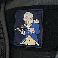 MAXPEDITION 3D PVC Morale Patch with Hook-and-Loop Backing