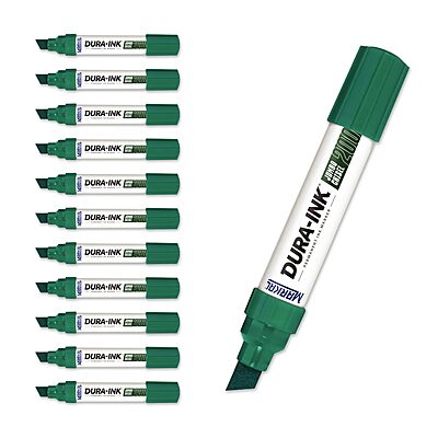 Markal Dura-Ink 200 Jumbo Chisel Permanent Ink Marker