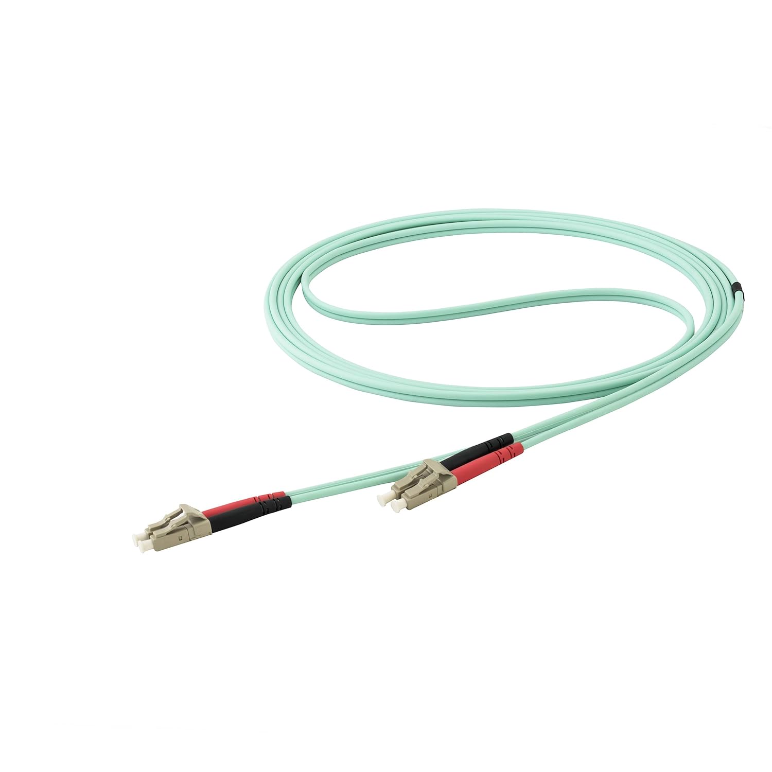StarTech.com OM4 LC/UPC Duplex Multimode Fiber Optic Cable (50/125, LSZH)