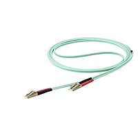 StarTech.com OM4 LC/UPC Duplex Multimode Fiber Optic Cable (50/125, LSZH)