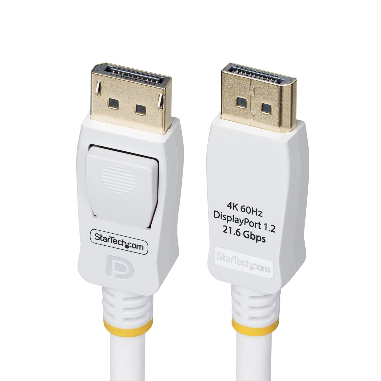STARTECH VESA Certified DisplayPort 1.2 Cable, 4K 60Hz, 21.6Gbps, Latching DP Connectors