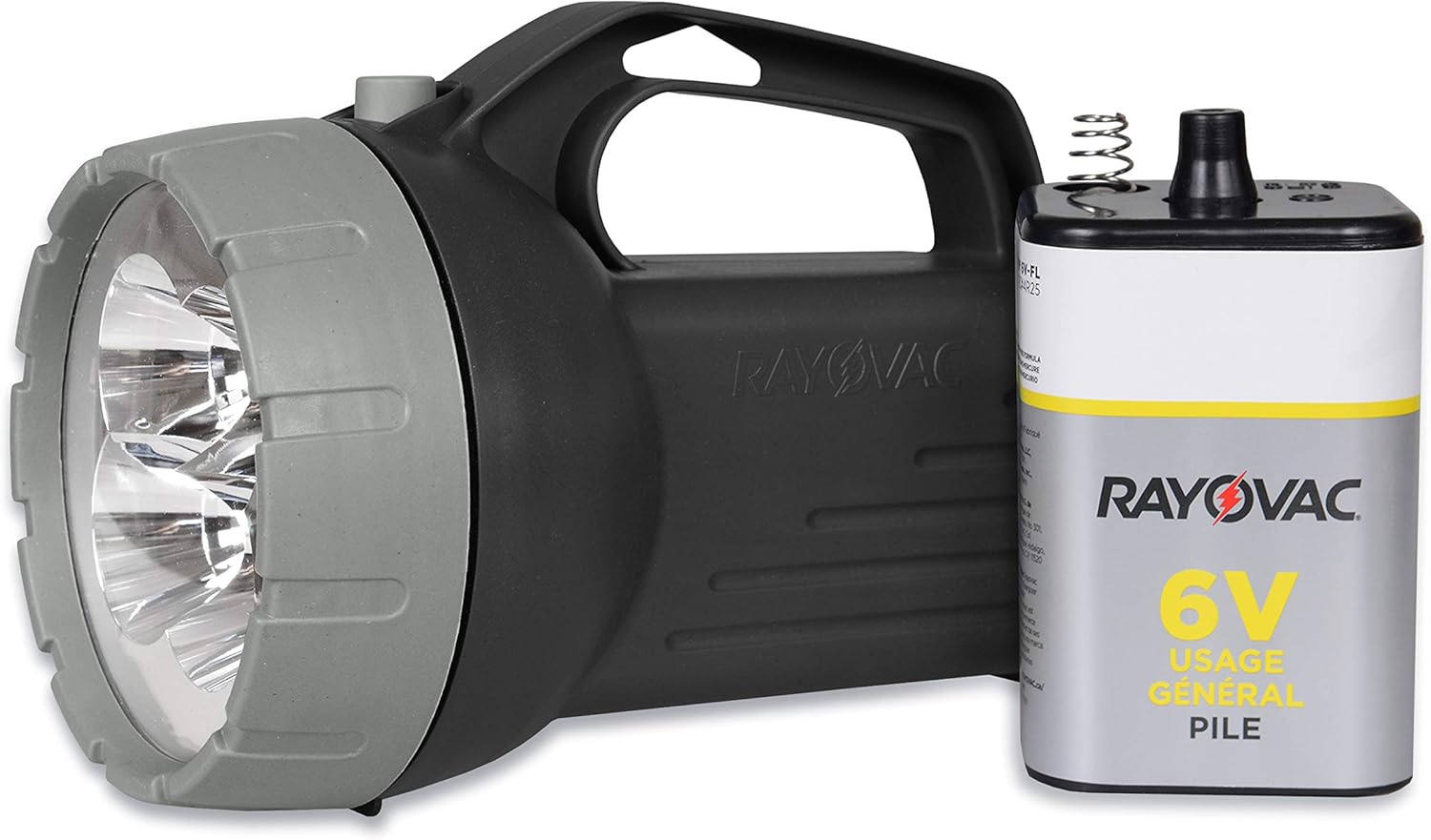 RAYOVAC Floating LED Lantern Flashlight, 6V Battery Included, Superb Battery Life, Floats for Easy Water Recovery
