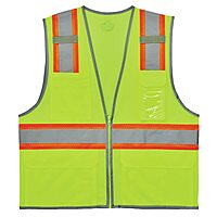 Ergodyne GloWear 8246Z Two-Tone Mesh High-Visibility Safety Vest