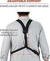 Ergodyne - 13696 Arsenal 5705 Full Length Tool Work Apron, 13-Pockets, Gray