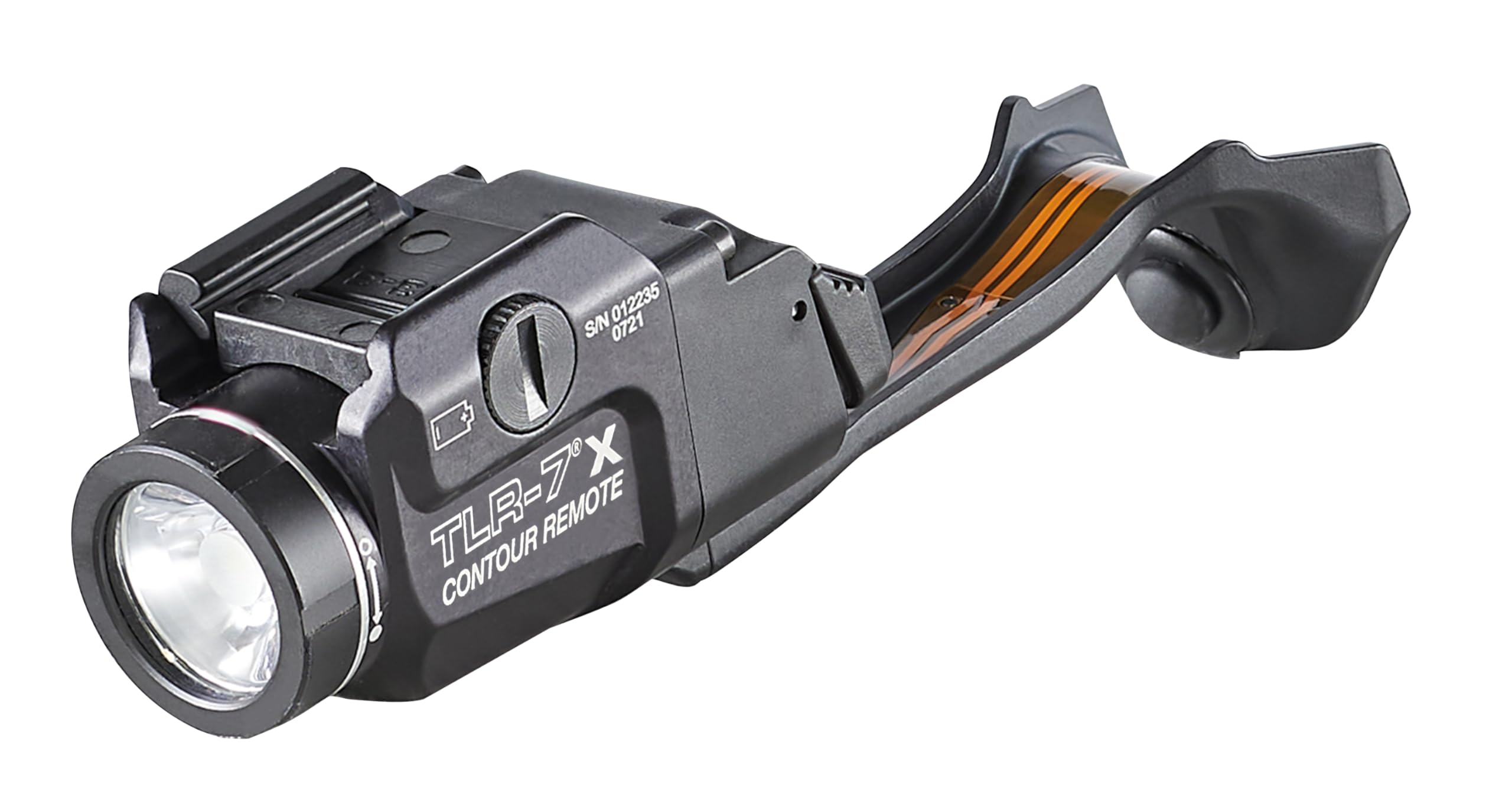 Streamlight 69480 TLR-7 X Contour 500-Lumen 5000-Candela Rail-Mounted Compact Tactical Light with Integrated Remote Switch