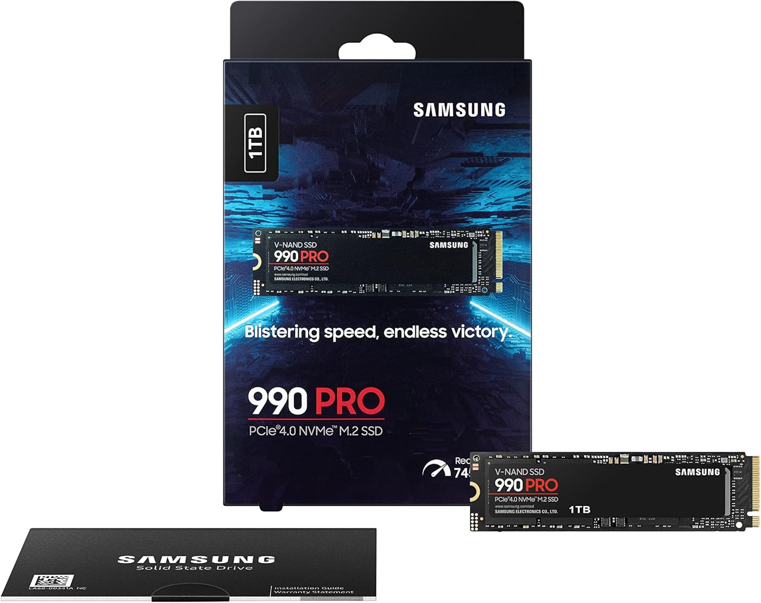 Samsung 990 PRO SSD NVMe M.2 PCIe 4.0 Internal Solid State Hard Drive