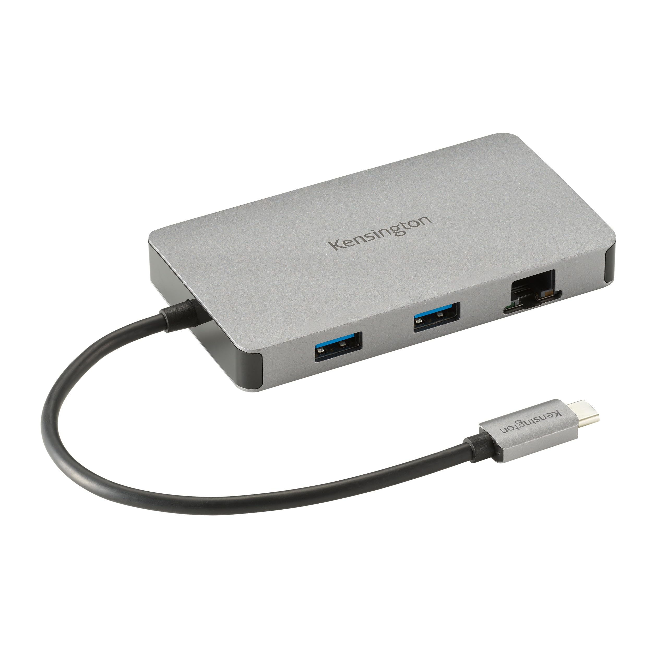 Kensington UH1450P Dual 4K Monitor USB Type C Hub, Laptop Docking Stations with Dual 1.4++ DisplayPort Ports