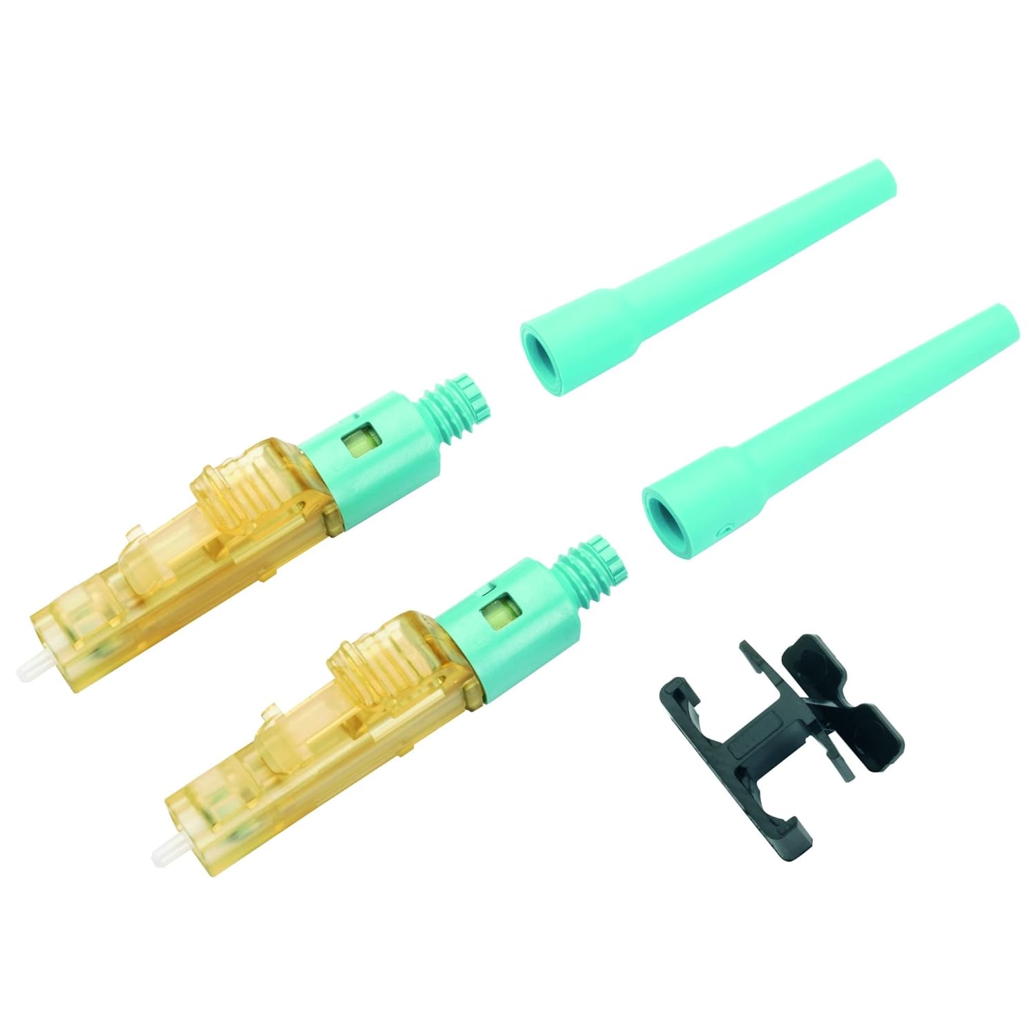Panduit FLCDMCXAQY Multi-Mode Fiber Optic Connector, Aqua