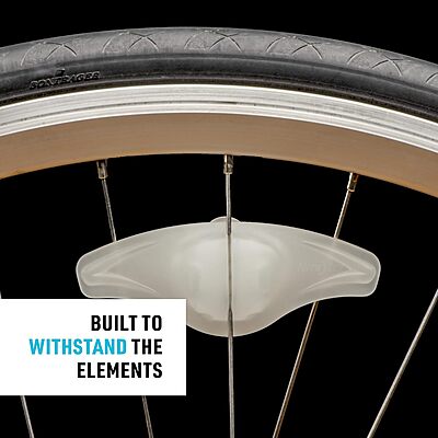 Nite Ize SpokeLit Wheel Light - Bicycle Spoke Light for Visibility and Safety - LED Lights for Bike Wheels - Bicycle Wheel Light - Rechargeable Battery - Disc-O Select