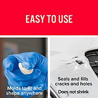 J-B Weld 8237 PlasticWeld Plastic Repair Epoxy Putty - 2 oz.