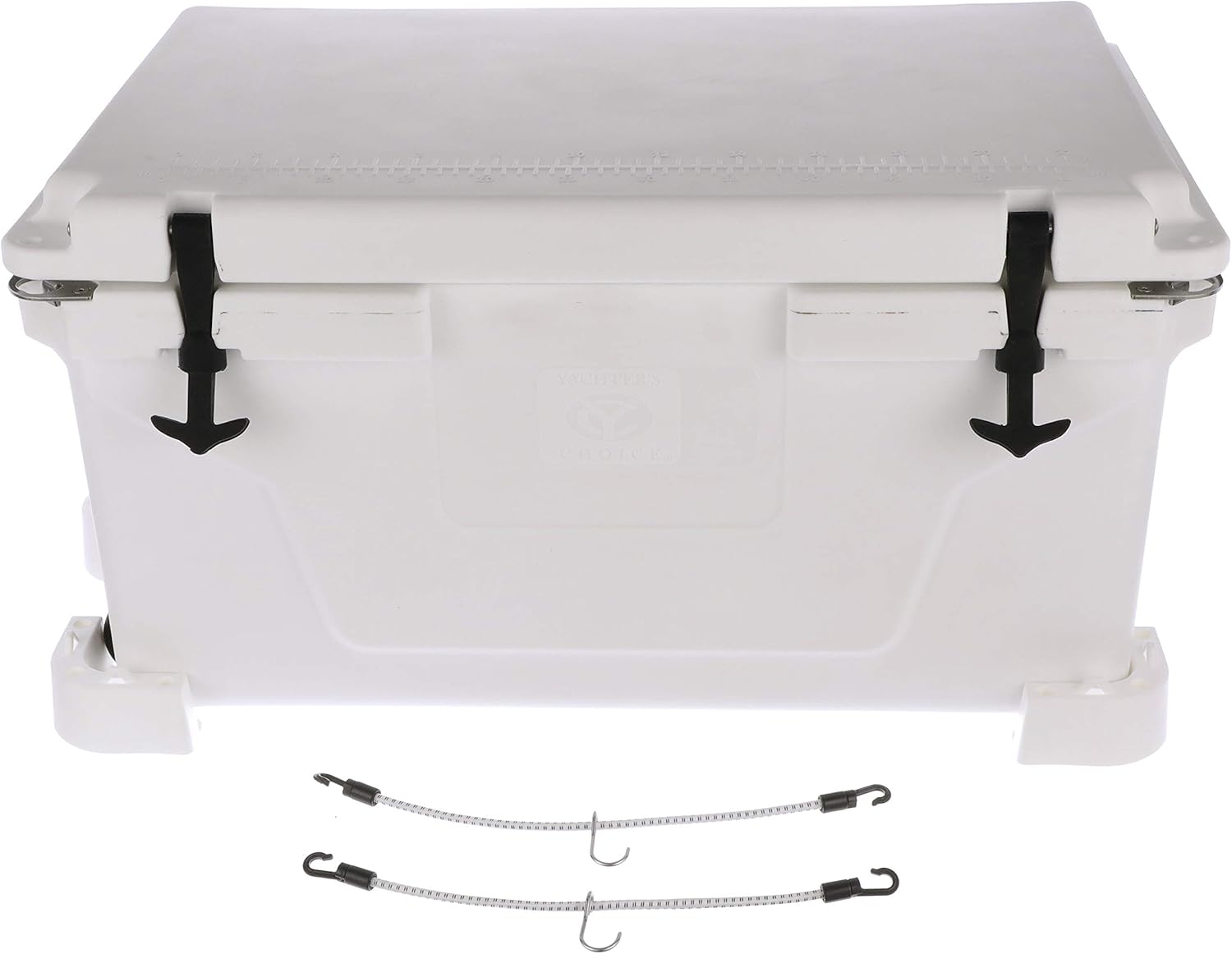 Attwood 14137-7 Cooler Mounting Kit, 4 Corner Pieces, 2 Quick-Connect Stretch Straps, Corrosion-Resistant
