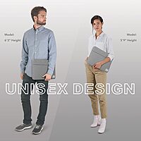 Solo New York Laptop Bag Sleeve for Women & Men - Travel Case for Computer & Tablet, Fits up to 15.6" Laptops, Fully Padded