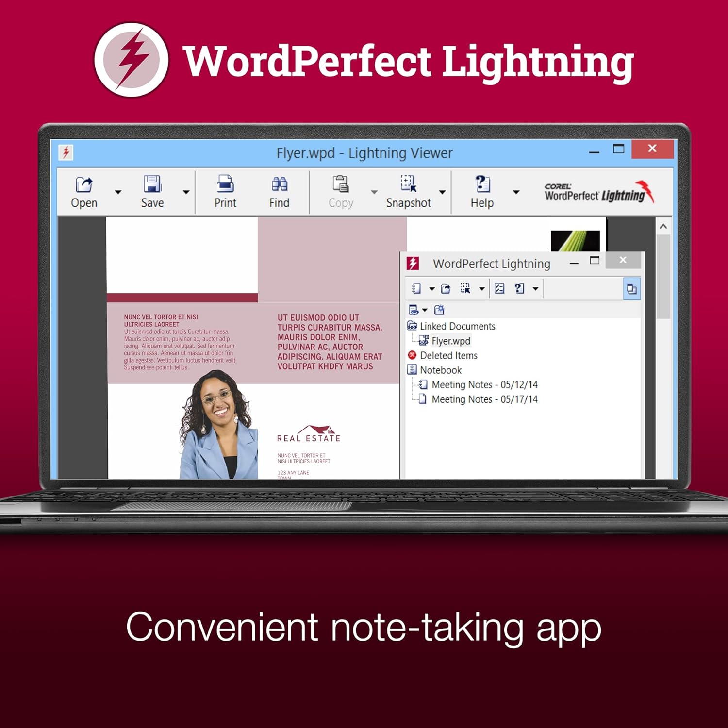 Corel WordPerfect Office 2021 PC Disc Office Suite