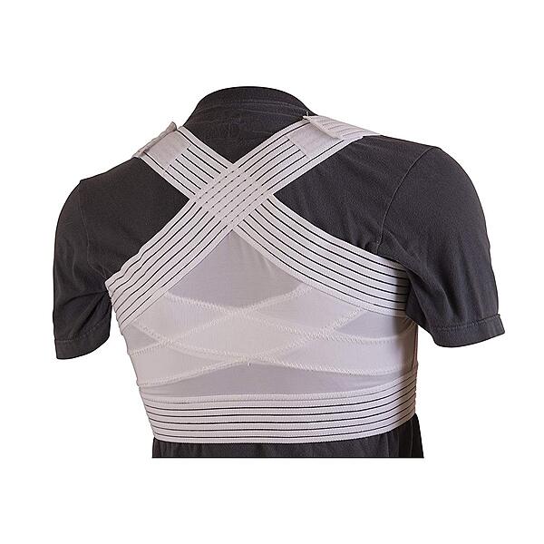 DMI Posture Corrector Adjustable Criss-Cross Foam Bands