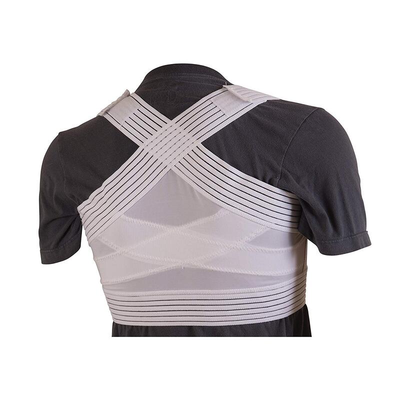 DMI Posture Corrector Adjustable Criss-Cross Foam Bands