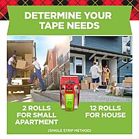 Scotch Sure Start Packing Tape, Clear, Holiday Wrapping Tape with Quiet Unwind and Easy Start, 1.88 in. x 22.2 yd