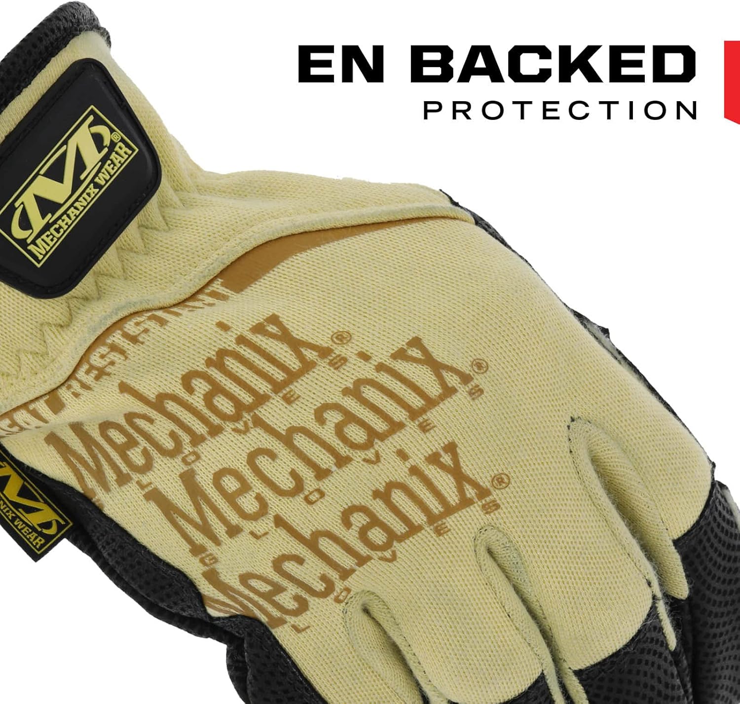 Mechanix Wear Heat Resistant Leather Work Gloves - Flame Resistant Goatskin Backed by FR Kevlar and Kovenex