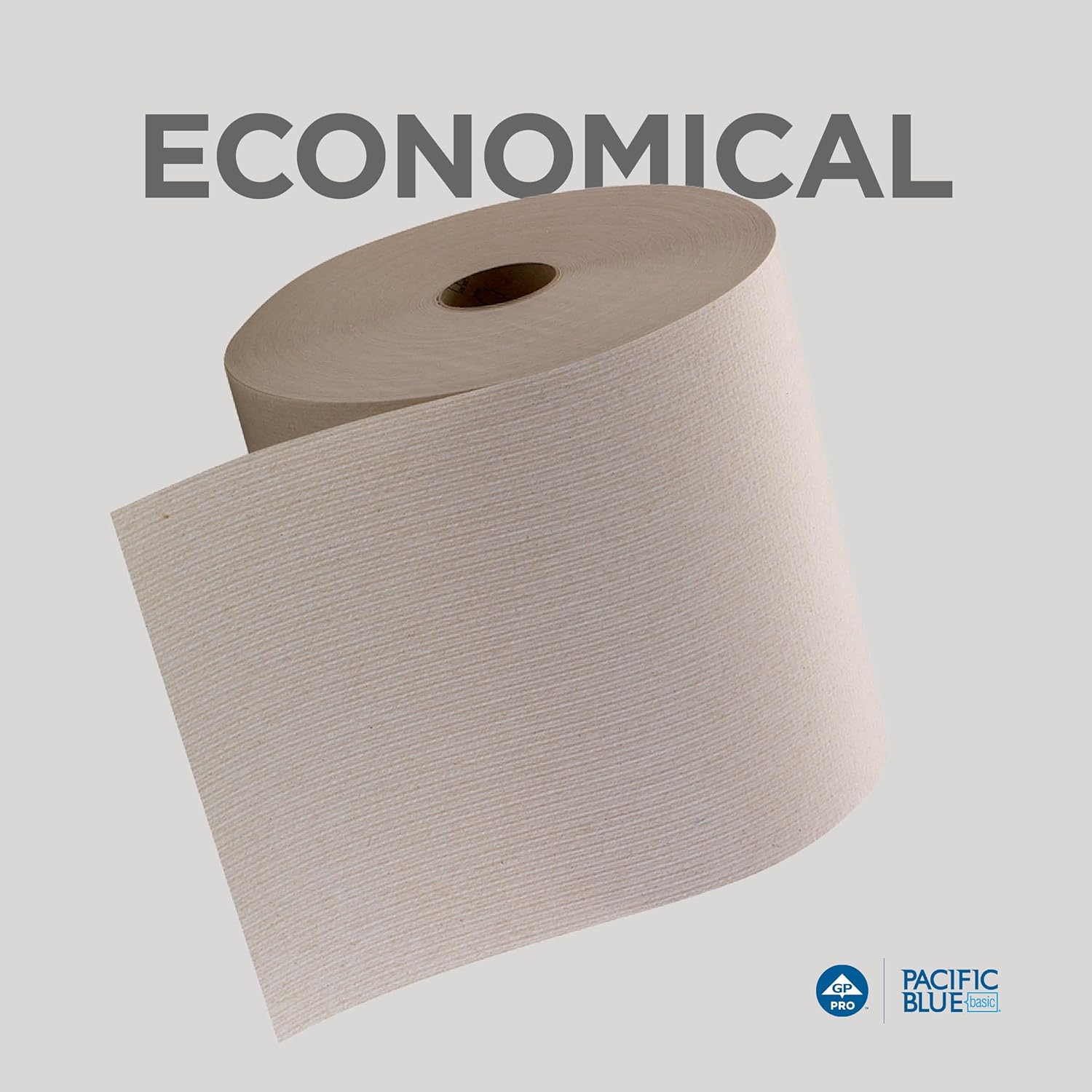 Georgia-Pacific Pacific Blue Basic Recycled Hardwound Paper Towel Rolls by GP PRO (Georgia-Pacific); Brown; 26301