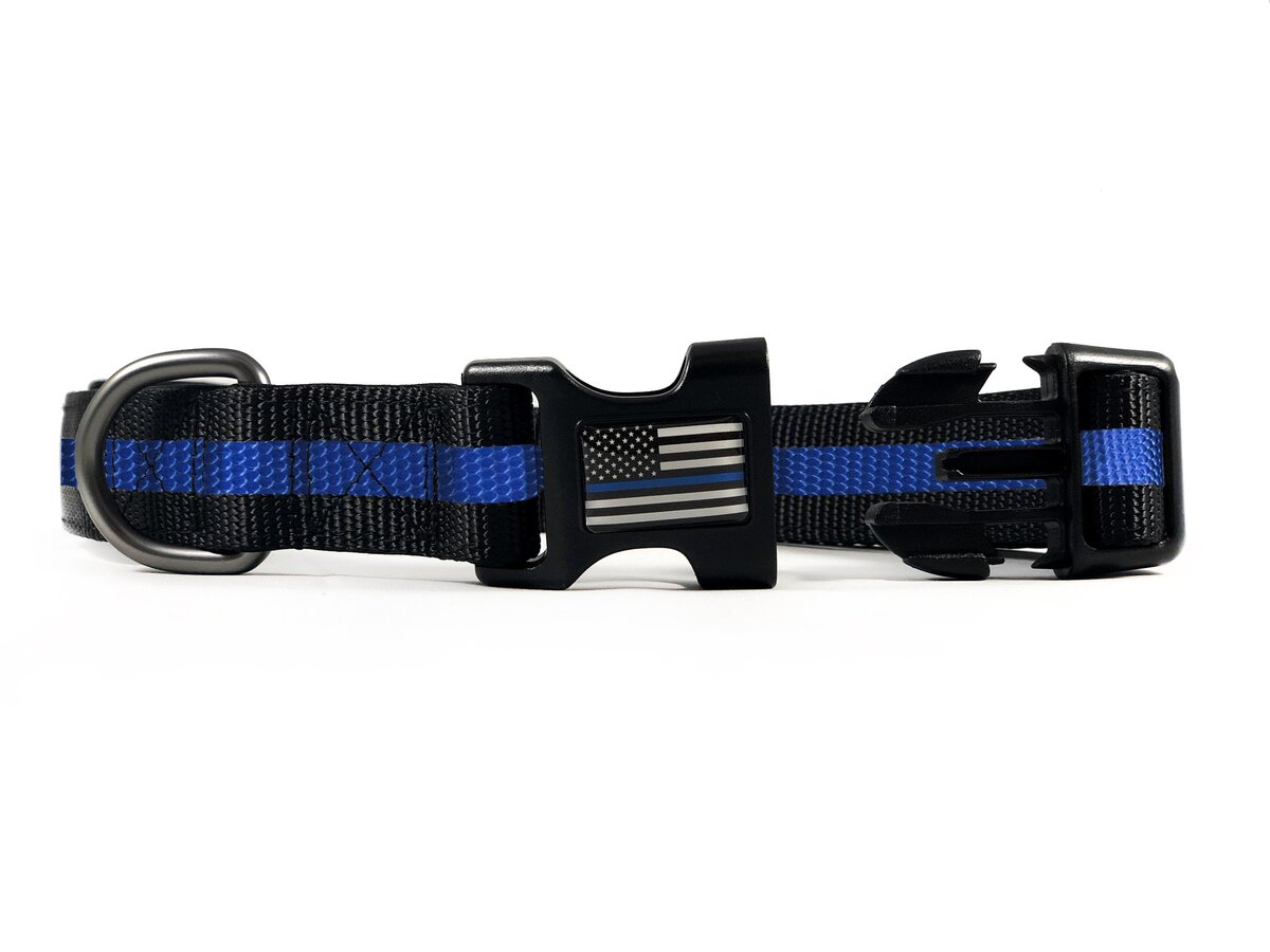 THIN BLUE LINE USA Thin Blue Line Dog Collar