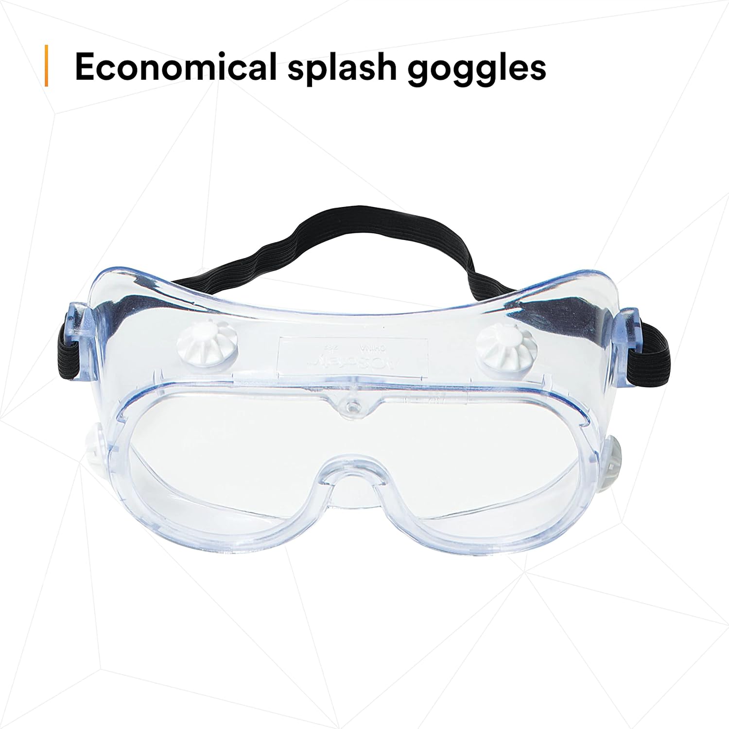 3M Splash Safety Goggles Anti-Fog, Pack of 10, Clear Anti Fog Lens, 40661-00000-10
