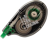 Tombow 68620 MONO Correction Tape, Non-Refillable, 1/6" x 394", White Tape 1 Count (Pack of 1)