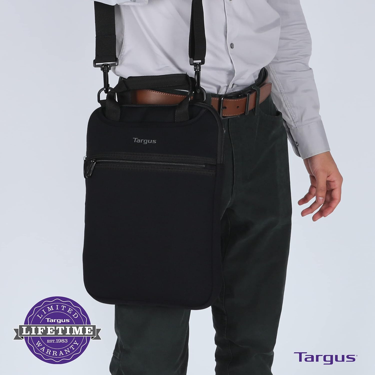 Targus 12” Vertical Slipcase with Hideaway Handles - TSS912 Slipcase 12 inch