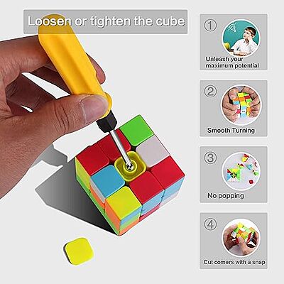Rubik's Magic Cube (3X3) Pack of 2