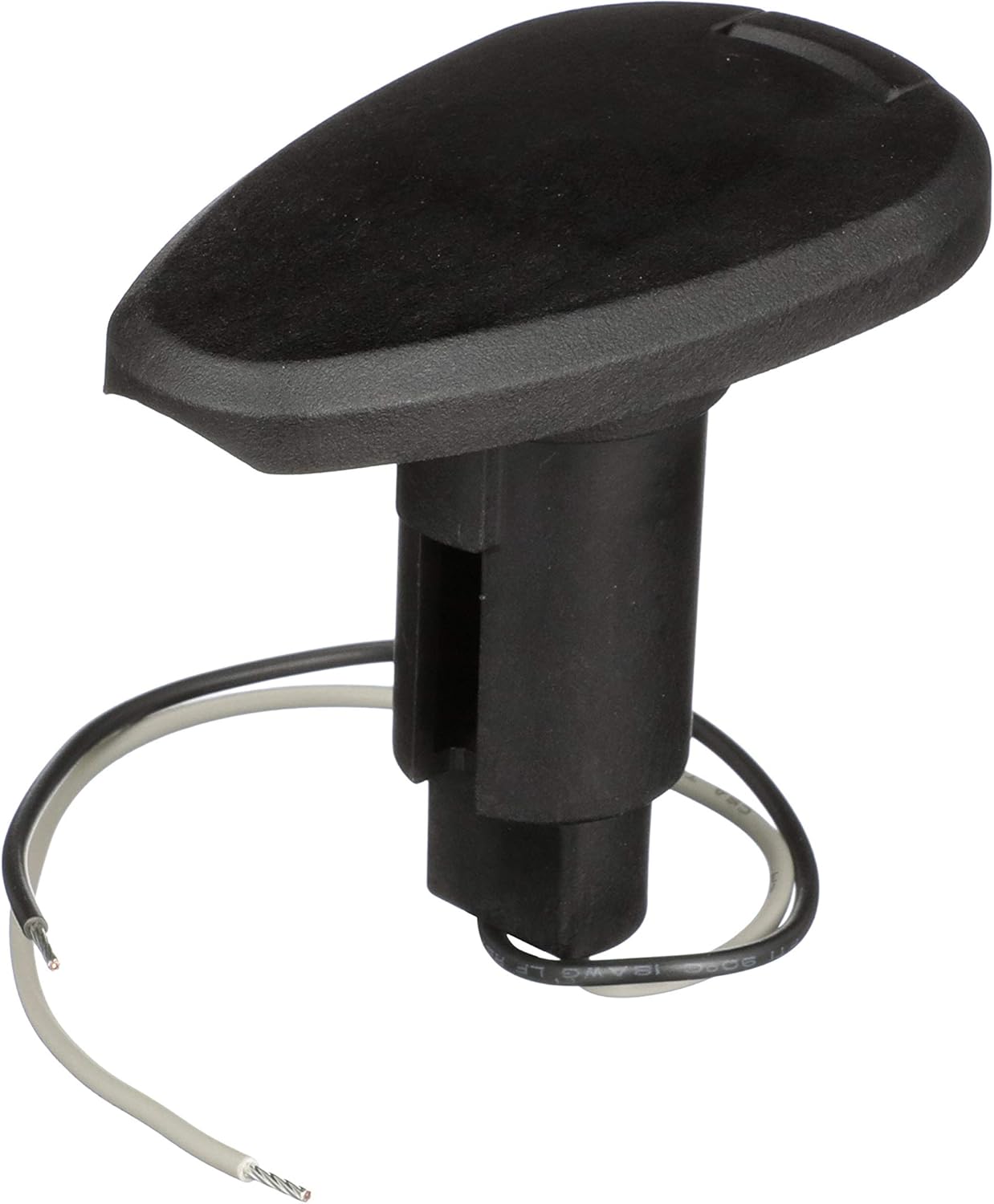 Attwood 910T2PB-7 LightArmor™ 910R Series Teardrop Plug-in Light Base — for All-Around Pole Light, 2-Pin