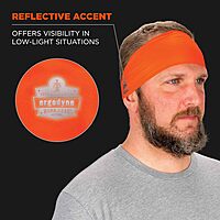 Ergodyne Chill-Its 6634 Cooling Headband, One Size
