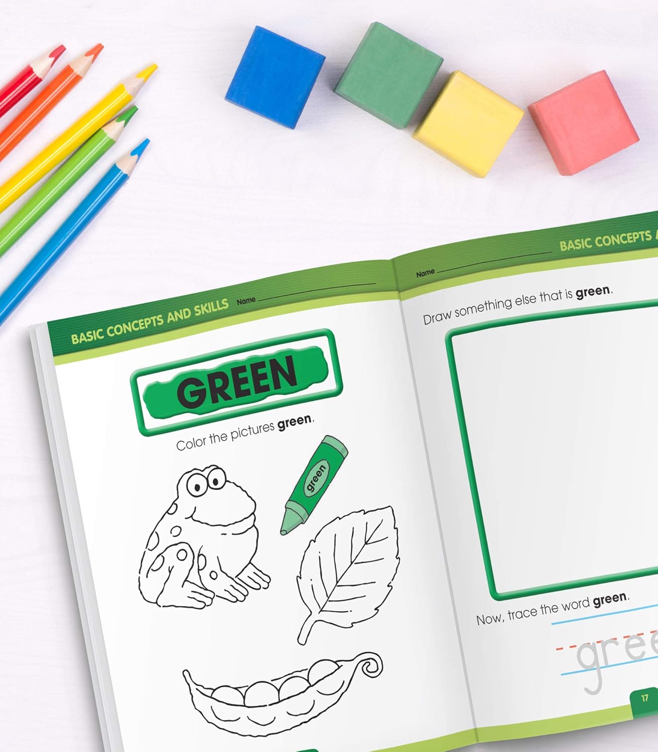 Carson Dellosa Comprehensive Curriculum of Basic Skills Preschool Workbook, Toddler Activity Book With Alphabet, Colors