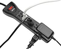 Tripp Lite 7-Outlet Surge Protector Power Strip with Right-Angle Plug