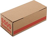 PM Company Coin Boxes, Quarters, $500.00, Bundle Of 50