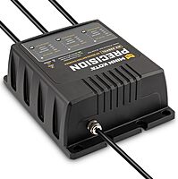 Minn Kota Precision MK-330PCL On-Board Battery Charger with 3 Charging Banks, 10 Amps per Bank One Size Chargers