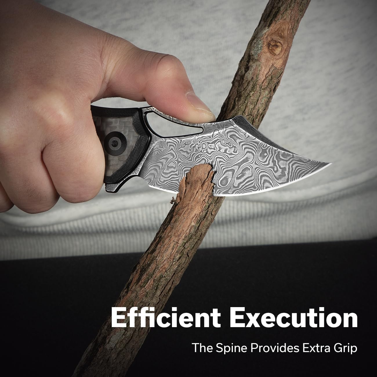 CIVIVI Chiro 3.1" Folding Pocket Knife with Flipper and G10 Handle