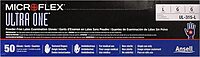 Microflex Ultra One Powder Free, Latex Extended Cuff Examination Gloves - Large, UL315L