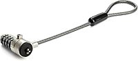 StarTech.com Universal Laptop Cable Lock Expansion Loop - 6” (15cm) Anti Theft 4-Digit Combination K-Slot Lock - Computer Security Cable to Create Twin/Multi-Head Lock for Multiple Devices, TAA