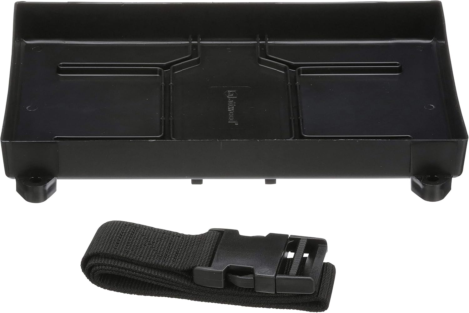 Attwood 9092-5 Battery Tray with Strap, 24/24M Series Battery, 7-Inches L x 11-Inches W