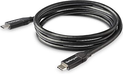 StarTech.com USB-C to USB-C Cable - 5A Power Delivery, USB 2.0