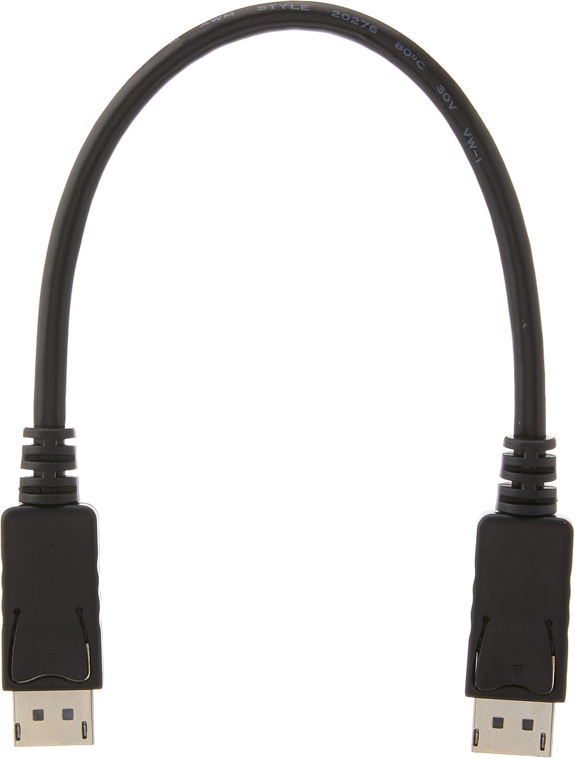 Tripp Lite DisplayPort Cable with Latches (M/M), DP to DP, 4K x 2K, 1-ft. (P580-001)