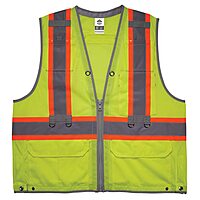ERGODYNE GloWear 8231TV Hi-Vis Tool Tethering Safety Vest