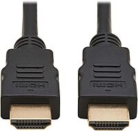 Tripp Lite High Speed HDMI Cable, Ultra HD 4K x 2K, Digital Video with Audio (M/M), Black, 3-ft. (P568-003)