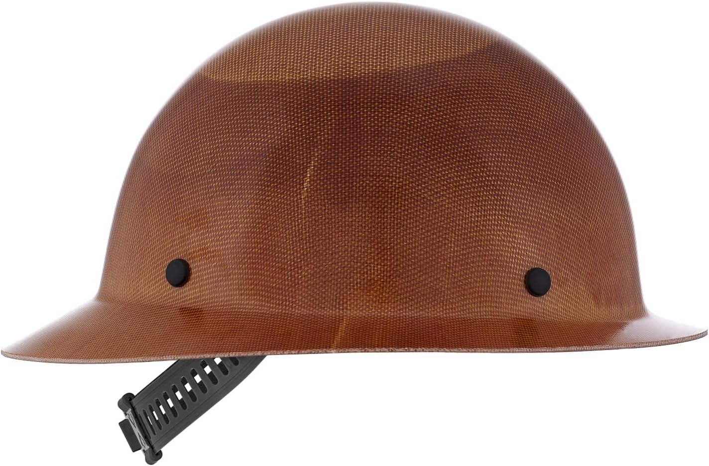 MSA Skullgard Full-Brim Hard Hat with Suspension - Non-Slotted Cap, Made of Phenolic Resin - STAZ-ON