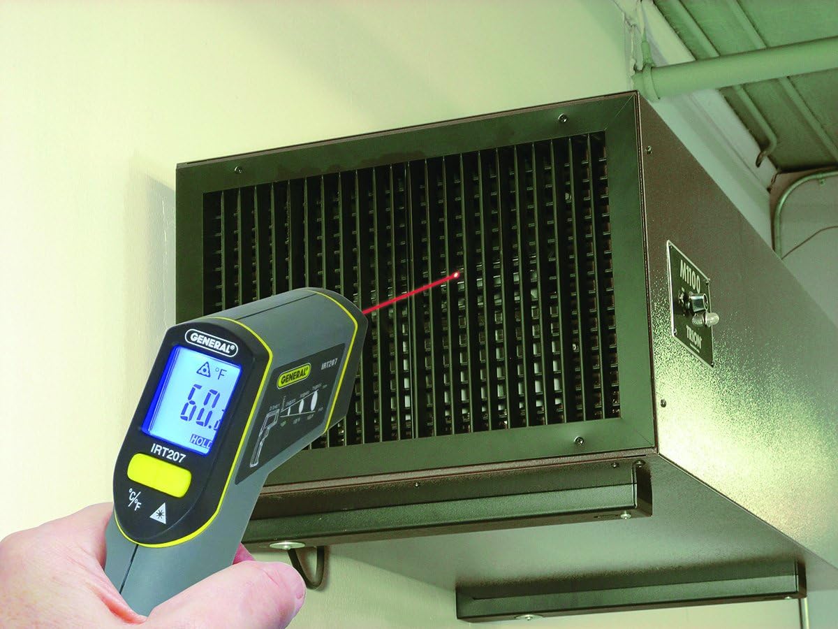 General Tools Non-Contact Digital Laser Temperature Gun, Thermal Detector